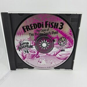 Freddi Fish 3 The Case of the Stolen Conch Shell PC Video Game Humongous Ent